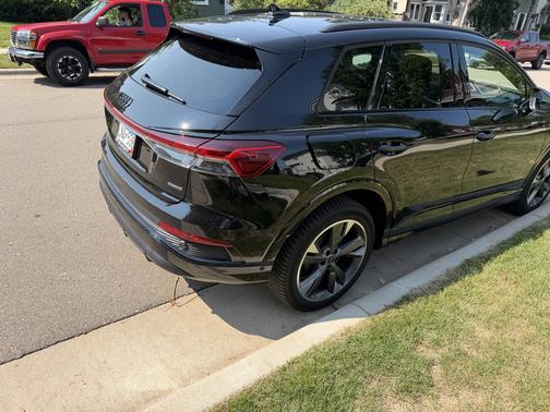 Black 2023 Audi Q4 e-tron 50 Premium Plus