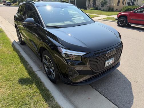 Black 2023 Audi Q4 e-tron 50 Premium Plus