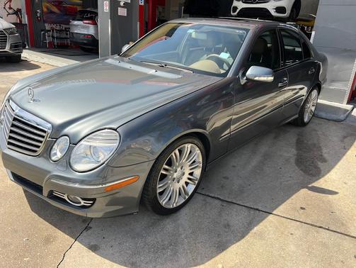 Gray 2008 Mercedes-Benz E-Class E 350