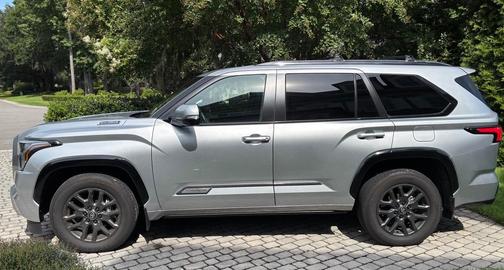 Silver 2026 Toyota Sequoia Platinum