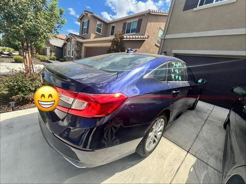 Blue 2018 Honda Accord LX