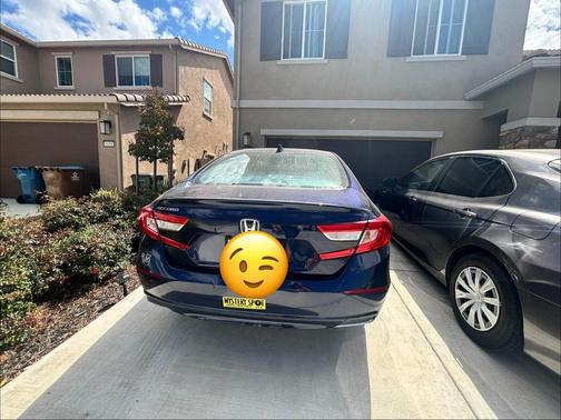 Blue 2018 Honda Accord LX