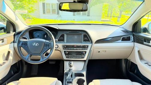 Silver 2017 Hyundai SONATA Hybrid Limited