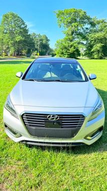 Silver 2017 Hyundai SONATA Hybrid Limited