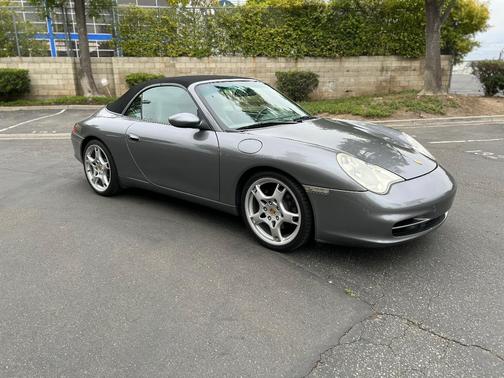 Gray 2002 Porsche 911 911 Carrera Cabriolet