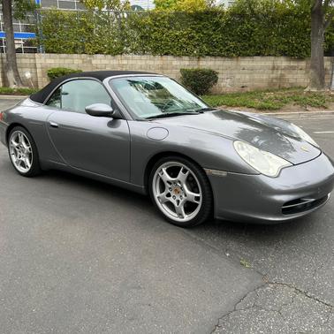 Gray 2002 Porsche 911 911 Carrera Cabriolet