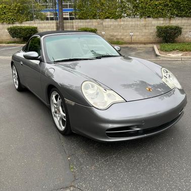 Gray 2002 Porsche 911 911 Carrera Cabriolet