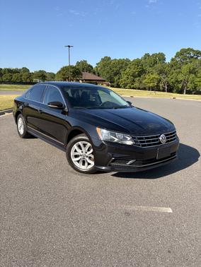 Black 2017 Volkswagen Passat 1.8T S