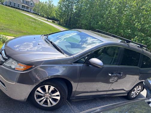 Gray 2016 Honda Odyssey EX-L