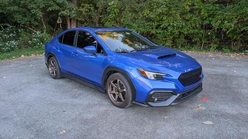 Blue 2022 Subaru WRX Premium