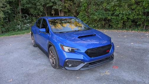 Blue 2022 Subaru WRX Premium