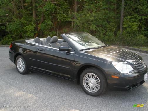 Black 2008 Chrysler Sebring Limited