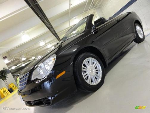 Black 2008 Chrysler Sebring Limited
