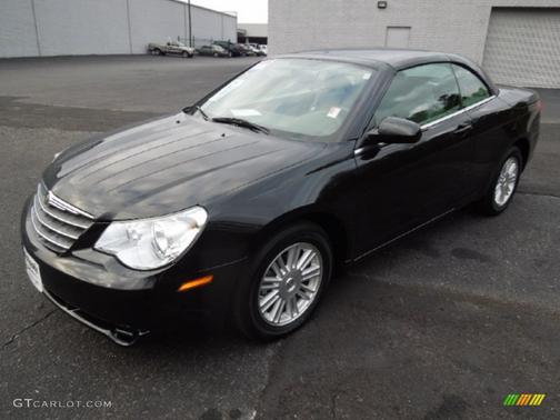 Black 2008 Chrysler Sebring Limited
