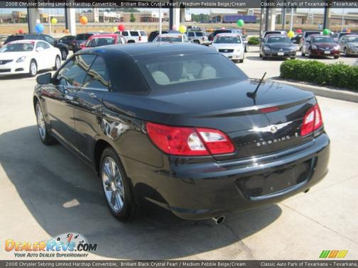 Black 2008 Chrysler Sebring Limited