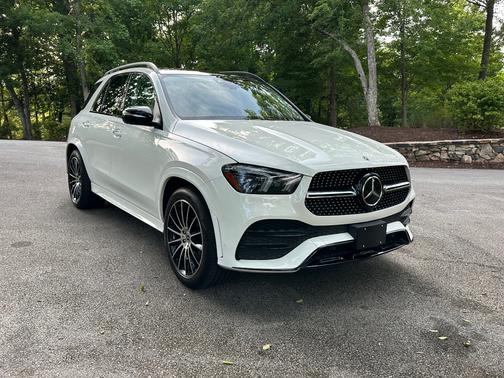 White 2021 Mercedes-Benz GLE 450 4MATIC