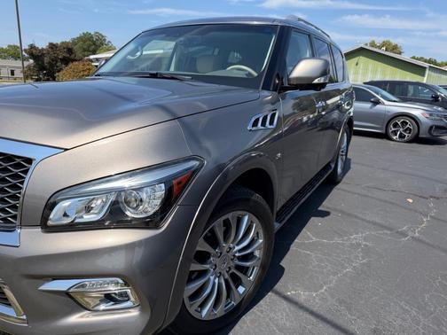 Beige 2015 INFINITI QX80 Base