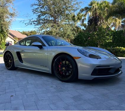 Silver 2025 Porsche 718 Cayman 718 Cayman GTS 4.0