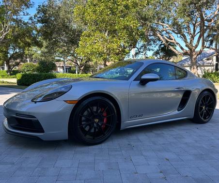 Silver 2025 Porsche 718 Cayman 718 Cayman GTS 4.0