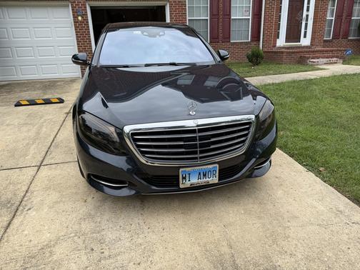 Blue 2015 Mercedes-Benz S-Class S 550 4MATIC