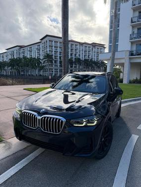 Blue 2022 BMW X3 sDrive30i