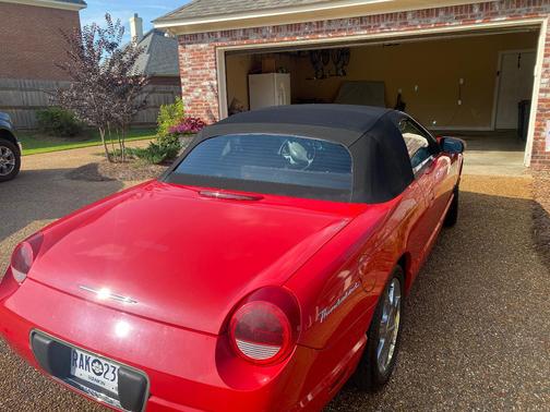 Red 2003 Ford Thunderbird Deluxe