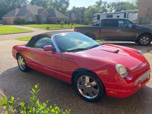 Red 2003 Ford Thunderbird Deluxe