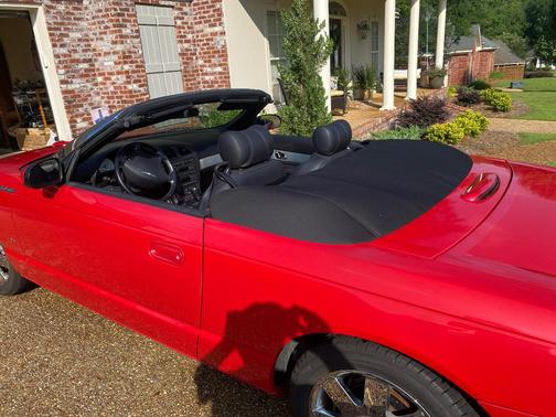 Red 2003 Ford Thunderbird Deluxe
