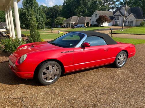 Red 2003 Ford Thunderbird Deluxe