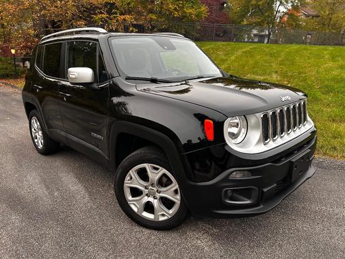 Black 2017 Jeep Renegade Limited