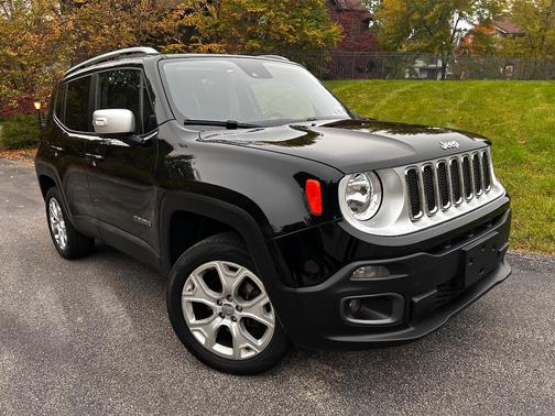 Black 2017 Jeep Renegade Limited