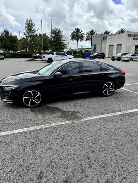 Black 2019 Honda Accord Sport