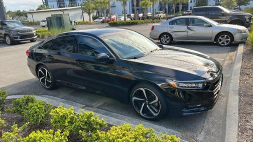 Black 2019 Honda Accord Sport