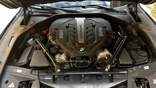 Black 2012 BMW 750 i xDrive