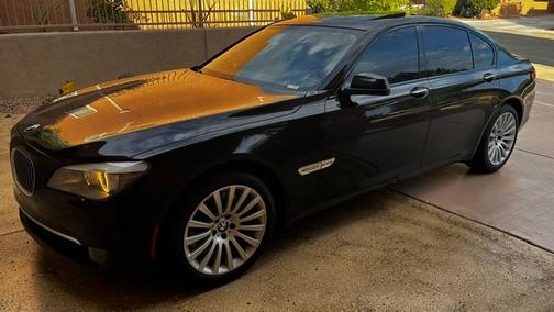 Black 2012 BMW 750 i xDrive