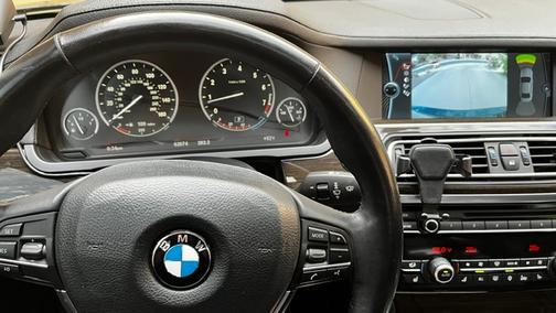 Black 2012 BMW 750 i xDrive
