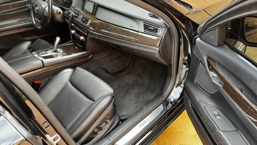 Black 2012 BMW 750 i xDrive