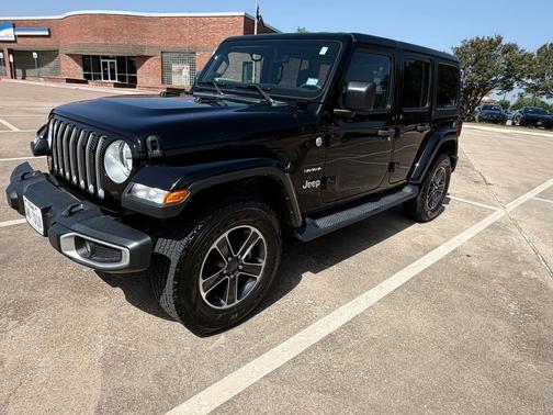 Black 2023 Jeep Wrangler Sahara