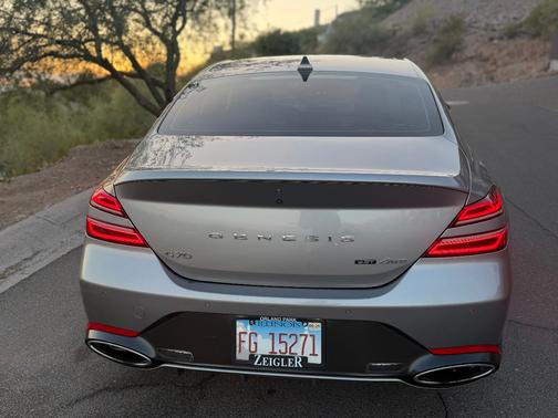 Gray 2022 Genesis G70 3.3T