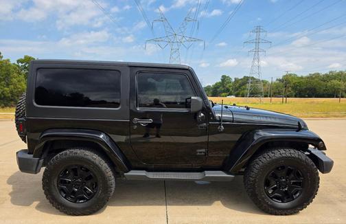 Black 2015 Jeep Wrangler Willys Wheeler