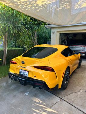 Yellow 2021 Toyota GR Supra 2.0
