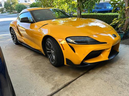 Yellow 2021 Toyota GR Supra 2.0