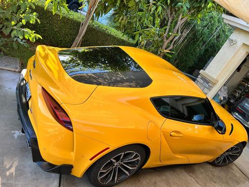 Yellow 2021 Toyota GR Supra 2.0