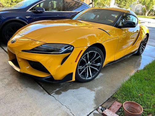 Yellow 2021 Toyota GR Supra 2.0