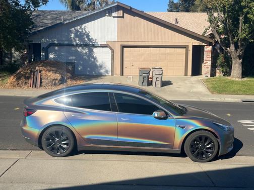 Gray 2020 Tesla Model 3 Long Range