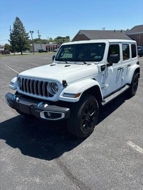 White 2024 Jeep Wrangler 4xe Sahara