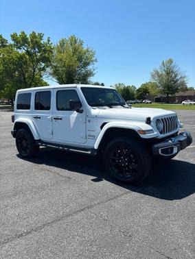 White 2024 Jeep Wrangler 4xe Sahara