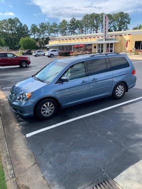 Blue 2010 Honda Odyssey EX-L