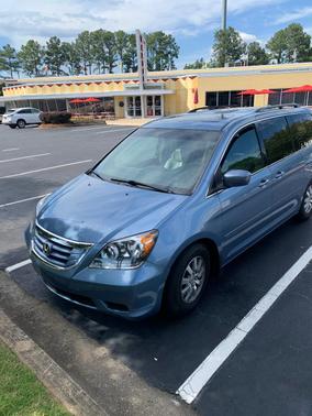 Blue 2010 Honda Odyssey EX-L