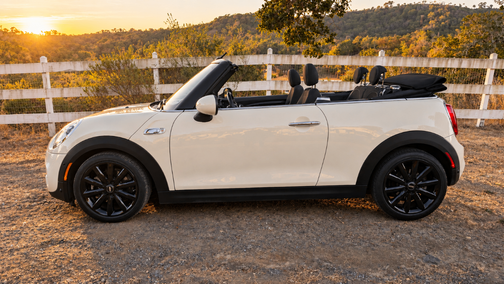White 2018 MINI Convertible Cooper S